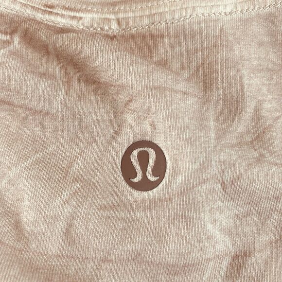 LULULEMON 4 Womens Summit Wash Smokey Topaz Pink Love Tank Top Workout Running S - Picture 5 of 15